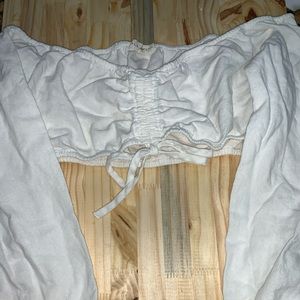 Off The Shoulder Super Cute Poofy Sleeve Top